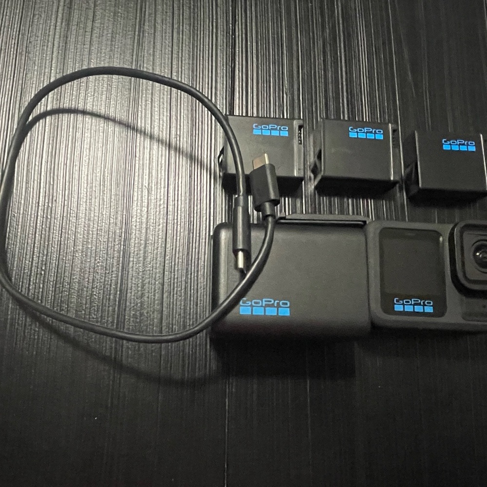 GoPro Black Camera Set with Accessories